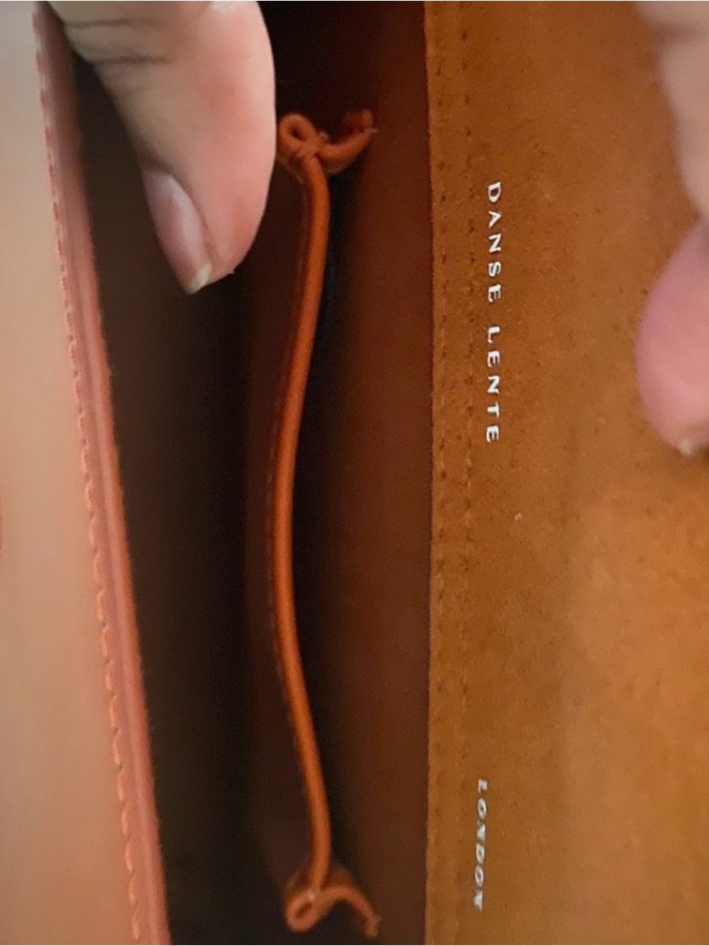 Danse Lente Phoebe leather crossbody bag - Picture 9 of 9